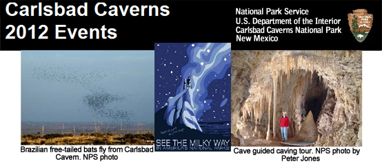 Carlsbad Cavern Events Calendar